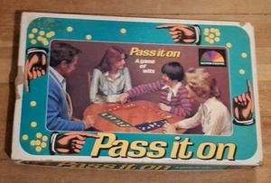 Pass It On Game Selchow & Righter #39 1978 COMPLETE Never Played VG+ in G- Box - Picture 1 of 6
