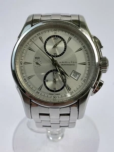 HOMBRES Hamilton H326160 JAZZMASTER Auto Reloj Crono 197-250323-As-42-Min Color - Imagen 1 de 11