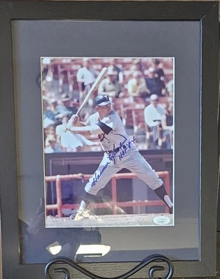 Harmon Killebrew HOF Minnesota Twins Signed Framed 8x10 photo JSA COA  - Image 1 of 2