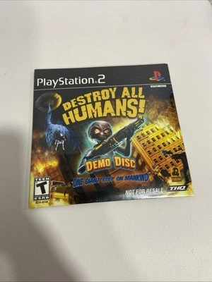Destroy All Humans Playstation 2 Demo Disc PS2 Brand New Factory Sealed - Image 1 of 4