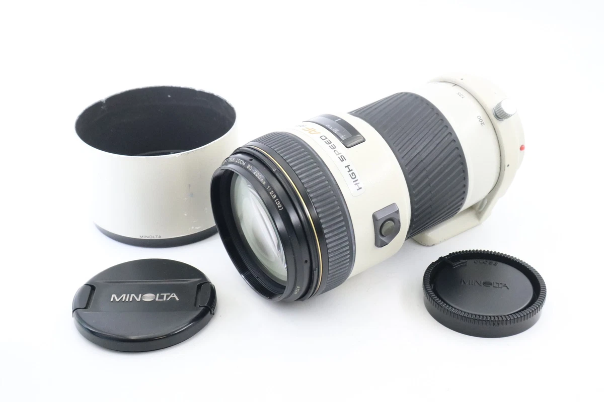Minolta A-type f/2.8 Camera Lenses 80-200mm Focal for sale | eBay