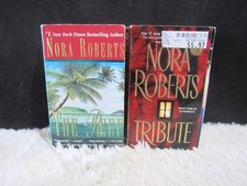 Lot of 2 Nora Roberts Paperback Books; The Reef & Tribute