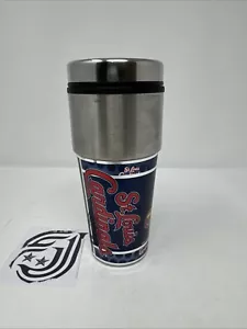 MLB St. Louis Cardinals 16oz Stainless Steel Tumbler Insulated Travel Coffee Mug - Picture 1 of 5