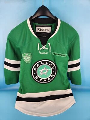 Reebok Dallas Stars NHL Hockey Jersey Youth Size S/M Green - Image 1 of 4