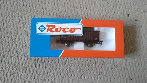 ROCO 47939 SNCF 4 RÄDER OFFENER KOHLEWAGEN WIE ABGEBILDET - Bild 1 von 5