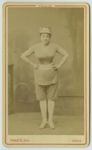 CDV um 1879. Schauspielerin und Sängerin Anna Judic. Essensoper. Offenbach. - Bild 1 von 2