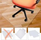 Desk Chair Mat Carpet Hard Wood Laminate Floor Protector PVC Plastic Home Office