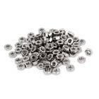 Metric M3 Hex Nuts 304 Stainless Steel Fastener Din934 100Pcs For Bolt U2p13566
