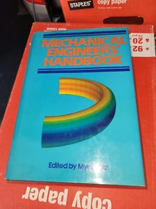 Mechanical Engineers' Handbook Hardcover Myer P. Kutz 1986 Wiley w Dust Jacket - Picture 1 of 11