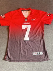 NFL Youth Boys Size Large Jersey Kaepernick 49ERS Crimson Red - Picture 1 of 9
