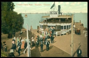 TORONTO FERRY BOAT, BLUEBELL POSTCARD - Picture 1 of 1