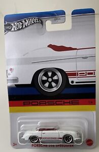 2024 Hot Wheels Porsche Series Set 356 Speedster White #1/6 Walmart Exclusive 