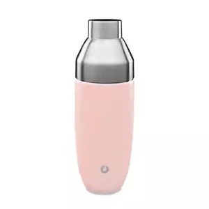 SNOWFOX Stainless Steel Cocktail Shaker, Soft Pink - Picture 1 of 6