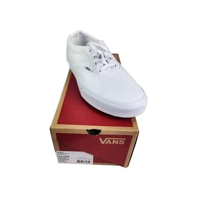 Vans туфли женщин 10,5 Doheny тройной белый холст низкий скейтбординга новая коробка  - Изображение 1 из 4