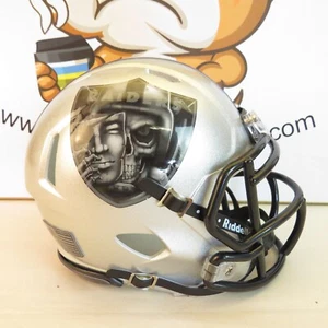 Las Vegas Raiders Custom Mini Helmet Skull - Picture 1 of 4