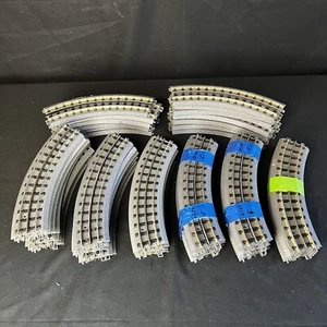 MTH Rail King Realtrax O-31 Curved Track Section O Scale Lot Of 45 - Picture 1 of 9