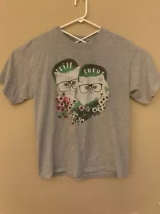 A-Lab Turnt Trill Grey Cotton Blend Short Sleeve T-Shirt Size large - Picture 1 of 3