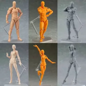 Figuras de dibujo de artista cuerpo humano hombre mujer figura muñeca maniquí modelo juguete - Imagen 1 de 18