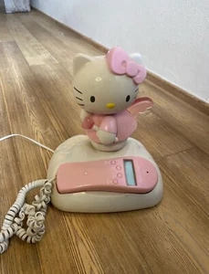 Telefono Fisso Hello Kitty Originale Sanrio Vintage - Foto 1 di 6