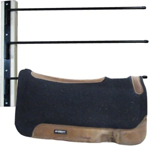 2-Pack of Wall Mounted Horse Saddle Pad and Blanket Racks - Swing Out Design for - Picture 1 of 3