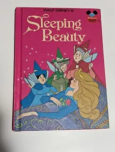 New? Vintage Walt Disney's Sleeping Beauty Hardcover Book 1974 Book Club Edition - Bild 1 von 9