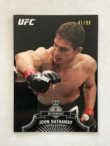JOHN HATHAWAY BLACK CARD #88 41/88 TOPPS UFC BLOODLINES 2012 - Foto 1 di 2