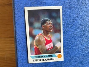 PANINI BASKETBALL 90/91 1990 NBA ALL-STAR OLAJUWON D MINT - Picture 1 of 2