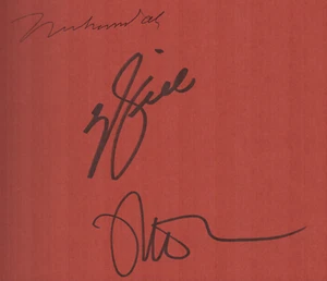 Muhammad Ali Will Smith Michael Mann signed autographed book AMCo COA 3193 - Picture 1 of 3