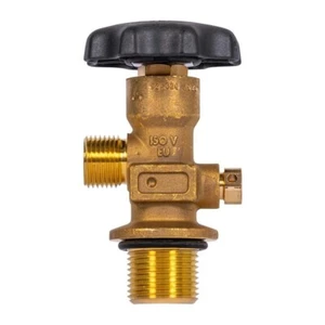 CO2 Carbon Dioxide Valve - CGA320 - 1.125" - 12 UNF - 3000 PSI - Cavagna - Picture 1 of 2