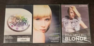 Paul Mitchell School 4 DVD Set, Blonde (New)/Color System/Here's the Skinny, EUC - Picture 1 of 2