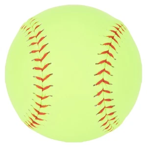 Softball Official Size Weight PVC Cover Sports Practice 12-Inch Accuracy - Picture 1 of 17