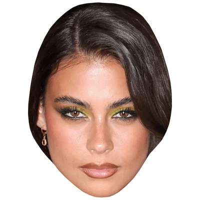 Jade Gattoni (Makeup) Celebrity Mask, Flat Card Face, Fancy Dress Mask - Image 1 of 4