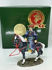  Seltene berittene King Country Seidenstraße SR002C Mandschu Offizier Pferd Figur chinesisch - Bild 1 von 14