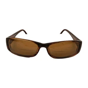 ELLE EL18751 eyeglasses HORN EFFECT LIGHT BROWN RECTANGLE frame 54-16-140 - Picture 1 of 9