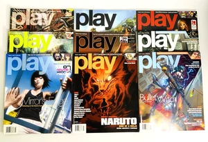 Play Magazine Video Game Back Issues Lot of 9 – 2006 2007 2008 w/ Posters Anime - Bild 1 von 12
