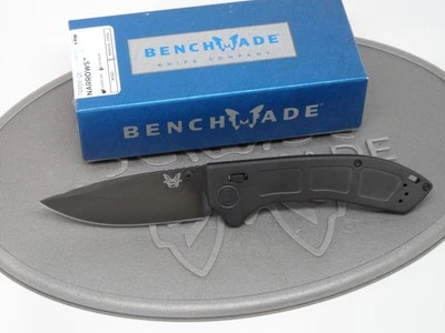 Benchmade 748BK-01 Narrows M390 Titanium 3.43" Slim Axis Folding Knife USA - Image 1 of 4