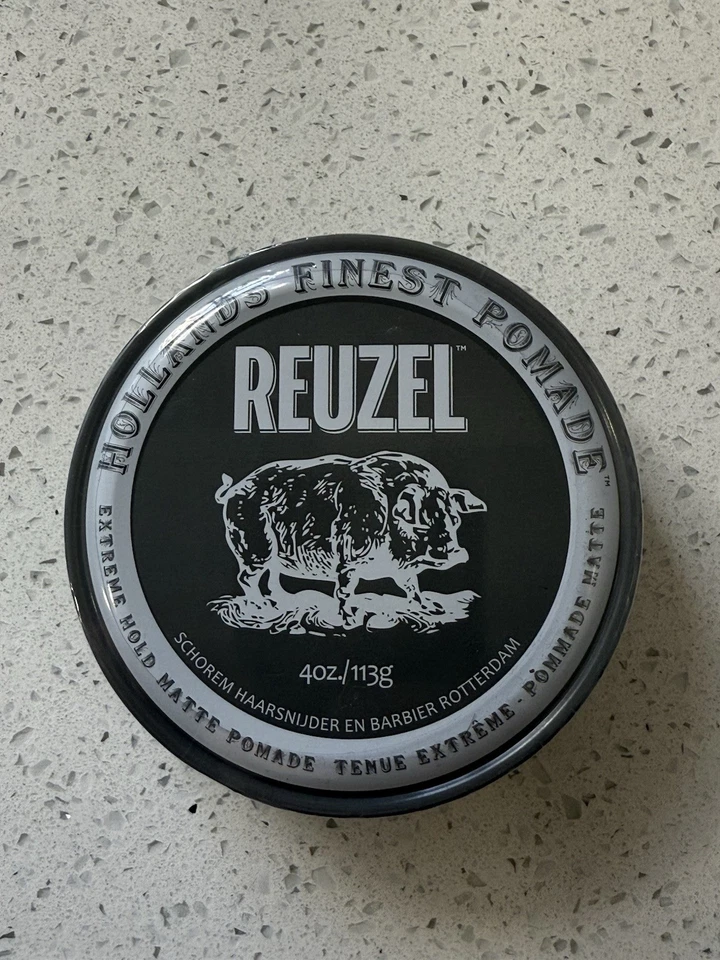 REUZEL Extreme Hold Matte Pomade, 4 Ounce - Hollands Finest Pomade - Image 1 of 1