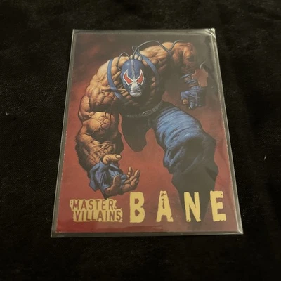 BANE 1995 Skybox Batman Master Series Master Villains Chase Card #9 - Image 1 of 4