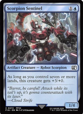 Scorpion Sentinel 72 Final Fantasy Magic the Gathering 004182 - Image 1 of 2