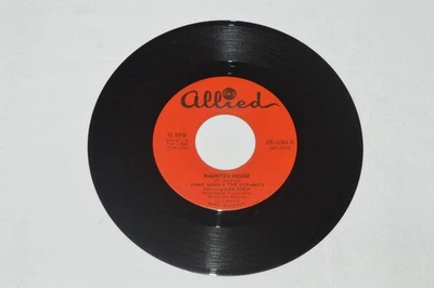 JIMMY MANN & THE DYNAMICS Featuring KEN FOLK Haunted House/Such a Time 7" Allied - Image 1 of 2