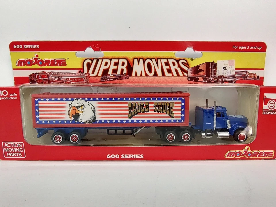 Vintage Majorette Super Movers Eagle Truck 600 Series HO Scale Diecast France - Image 1 of 4