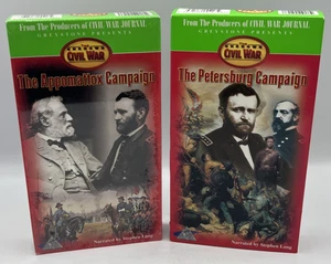 The Unknown Civil War (VHS) The Appomattox Campaign Sealed & Petersburg Campaign - Picture 1 of 9