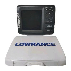 Lowrance ELITE 5 CHIRP Fishfinder Chartplotter Head UNTESTED - Picture 1 of 3