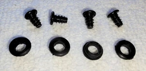 Lot 4 Side Panel Mounted Cooling Fan Grommets & Screws for Corsair Vengeance C70 - Picture 1 of 4