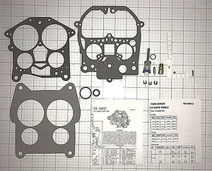 MARINE MERCURY MARINE 188 ROCHESTER Q-JET 4 BARREL CARB KIT 224" 3.7L 4 CYL 1708 - Bild 1 von 1