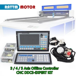 Kit controlador de movimiento fuera de línea CNC experto DDCS de 3/4/5 ejes para máquina enrutadora CNC - Imagen 1 de 13