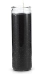 Tall Black Candle for Witchcraft Decoration Halloween 