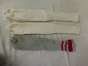 Vintage Tube Socks White New and Spalding - Picture 1 of 4