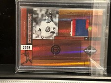 2005 Donruss Leaf Limited Ryne Sandberg Lumberjacks Tri-Color Jersey #2/25