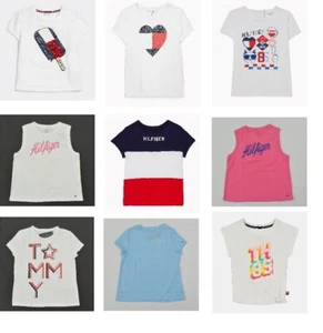NWT Girl's Tommy Hilfiger Short-Sleeve Tee (T) Shirt S(6-7) - XL(16) - Picture 1 of 24